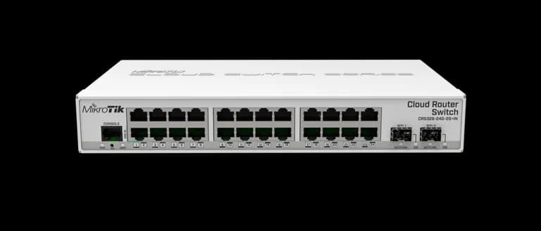 MikroTik CRS326-24G-2S+IN Managed Gigabit Switch — 3