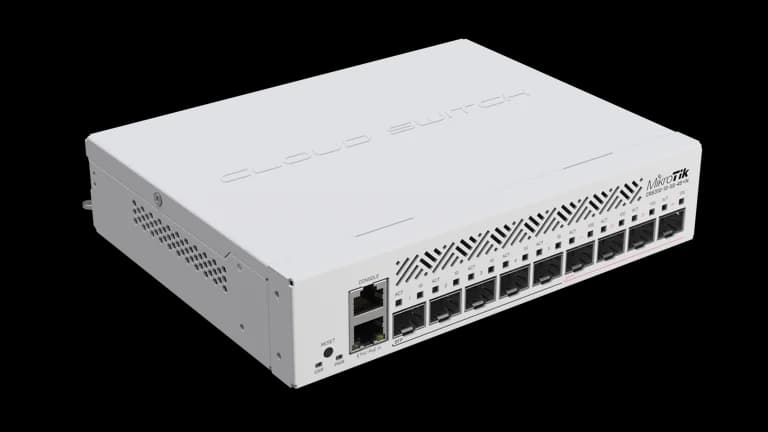MikroTik CRS310-1G-5S-4S+IN Managed Switch — 3