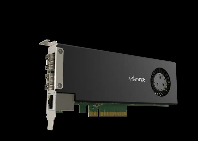 MikroTik CCR2004-1G-2XS-PCIe PCIe Network Card / Router — 1