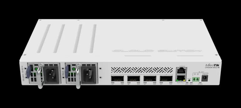 MikroTik CRS504-4XQ-IN 100 Gigabit Switch
