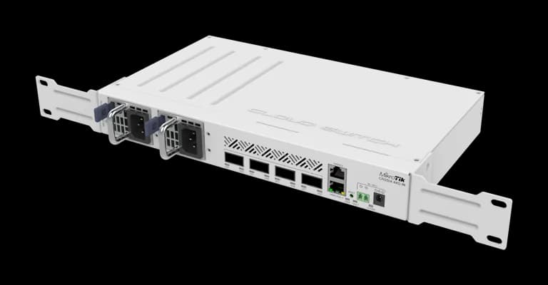 MikroTik CRS504-4XQ-IN 100 Gigabit Switch — 4