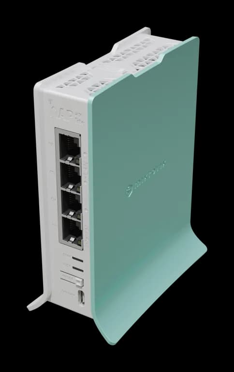 MikroTik hAP ax lite L41G-2axD Wi-Fi 6 Router — 1