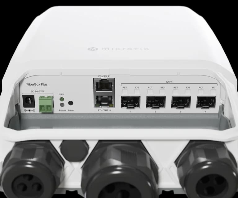 MikroTik CRS305-1G-4S+OUT Outdoor Fiber Switch — 4