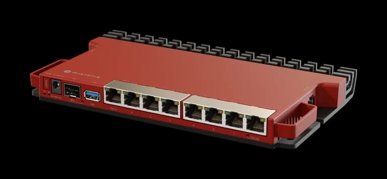 MikroTik L009UiGS-RM 1U Raf Tipi Router — 3