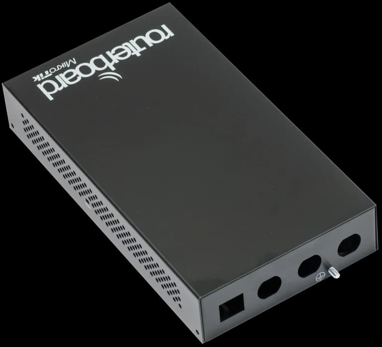 MikroTik CA433U Black Aluminium Indoor Case — 2