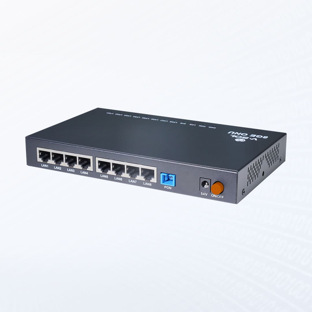 vSOL V2808-8GL-PSE XPON 8GE PoE+ MDU — 2