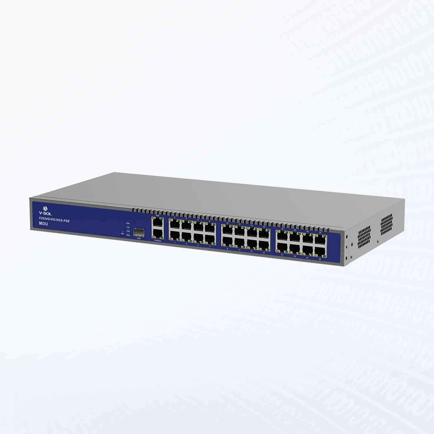 vSOL V2924G-PSE 24 Port PoE+ GPON/XG-PON/XGS-PON ONU — 2