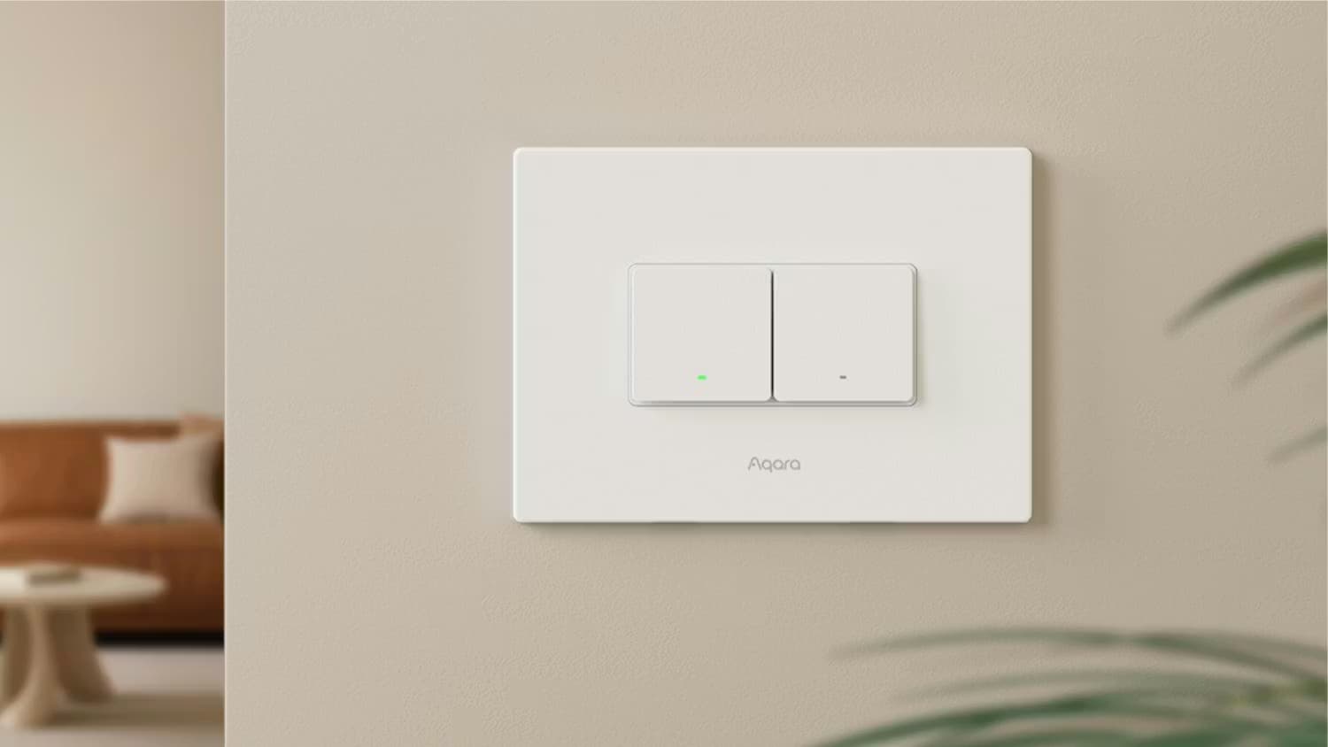 AQARA WS-K12D Light Switch H2 Horizontal (2 Tuş, 1 Kanal) — 4