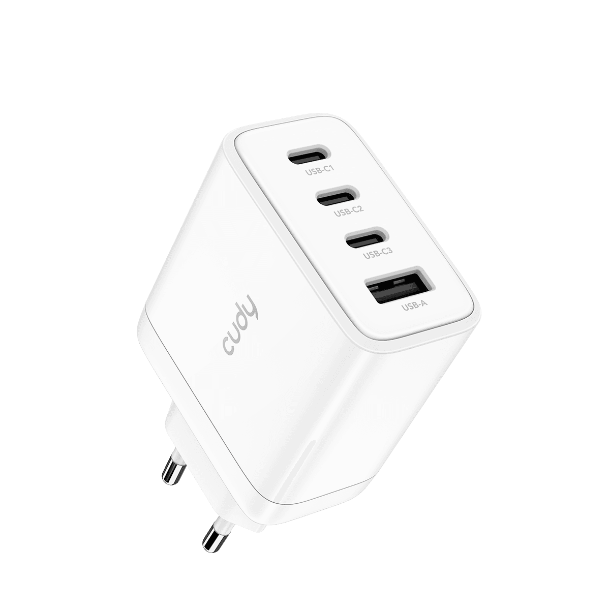 Cudy CH70EU - 65W 4-Port GaN USB-C Şarj Cihazı (EU Fiş)
