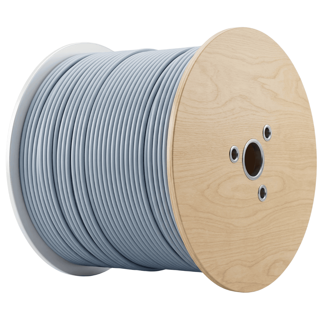 WİSS PVC CAT 5 Indoor Network Cable White 500M — 1