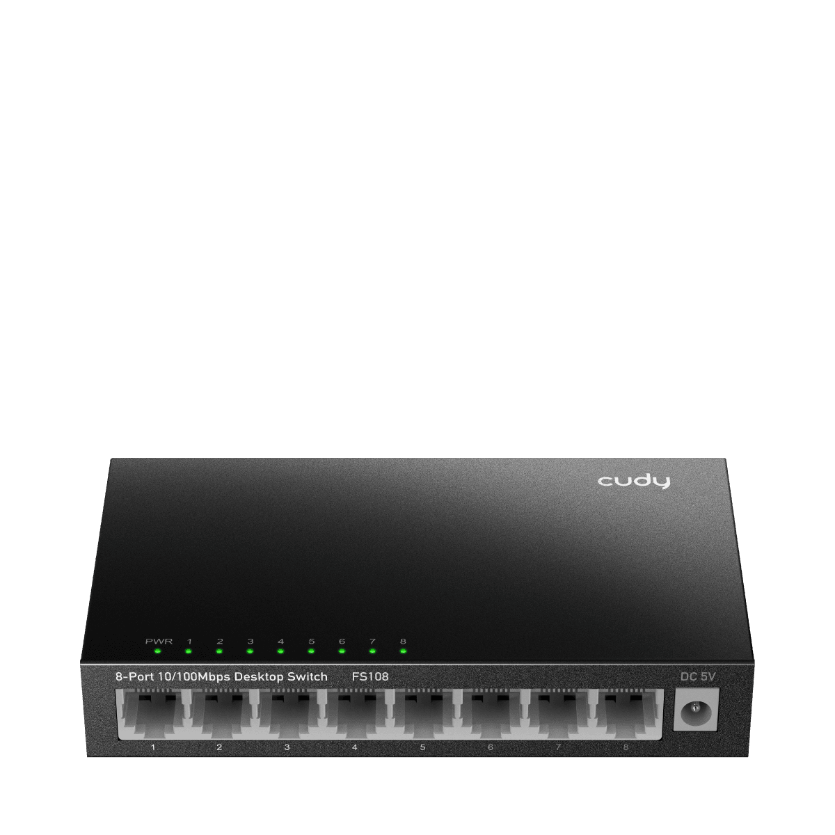 CUDY FS108 - 8 Port 10/100 Mbps Metal Switch