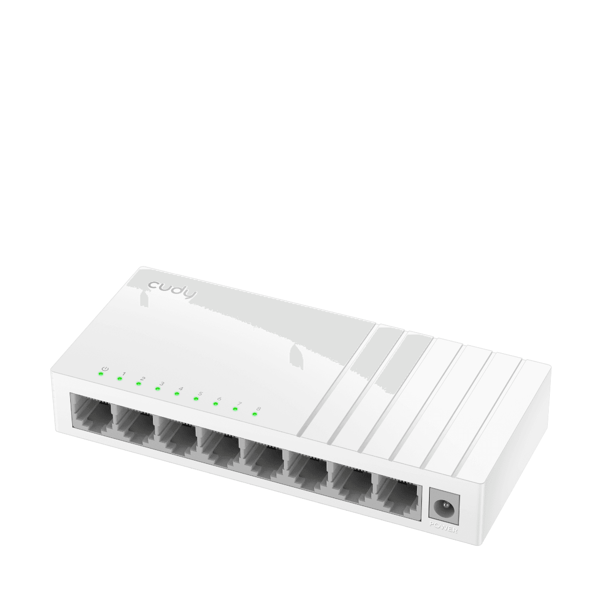 Cudy FS108D - 8 Port 10/100 Mbps Masaüstü Switch — 2