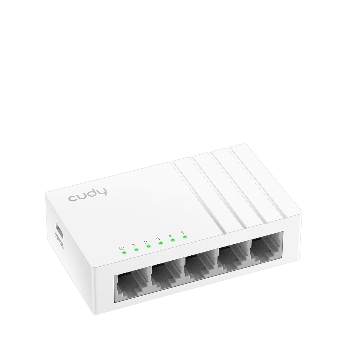 Cudy GS105U - 5 Port Gigabit Switch USB-C Güçlü