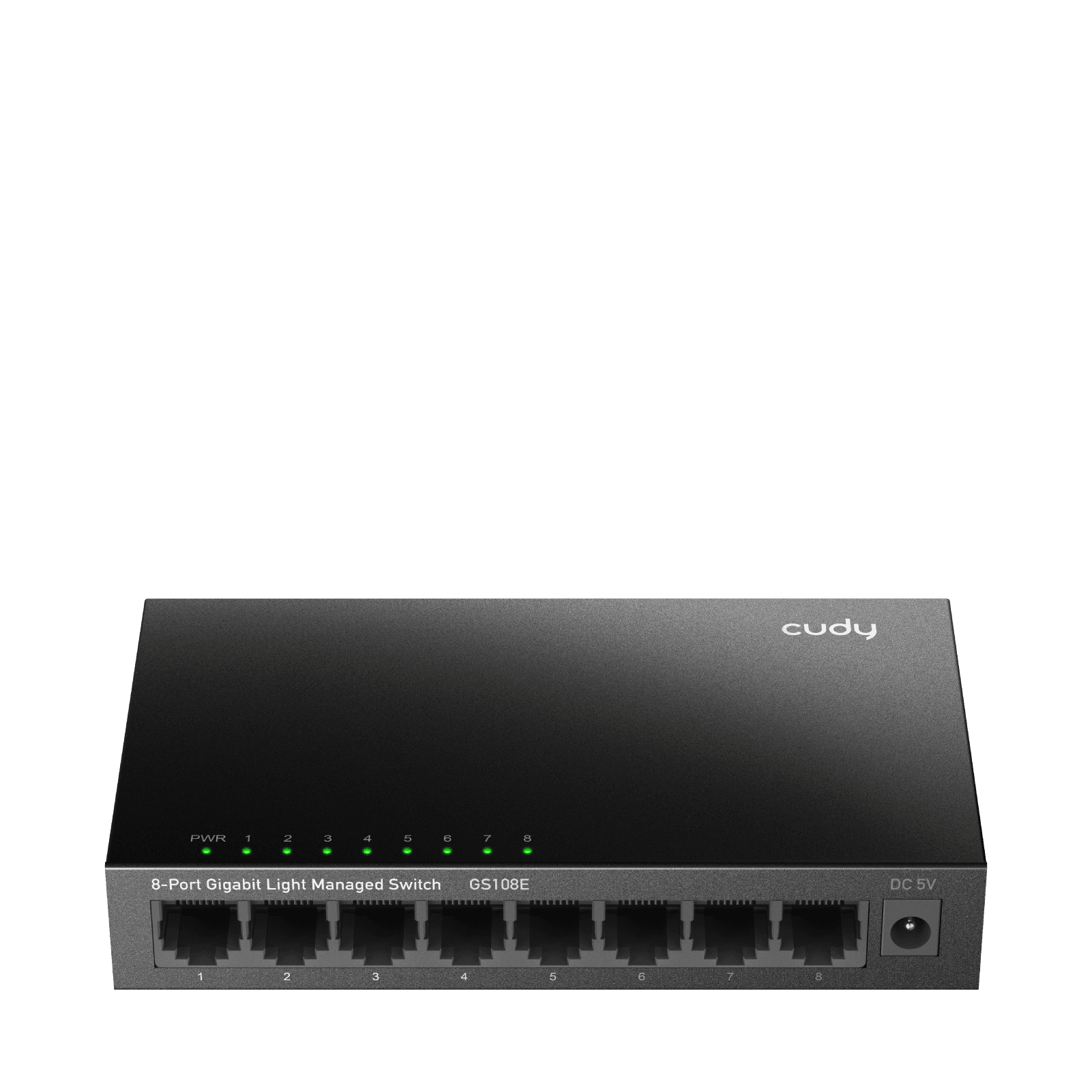 Cudy GS108E - 8 Port Gigabit Light Managed Switch — 1