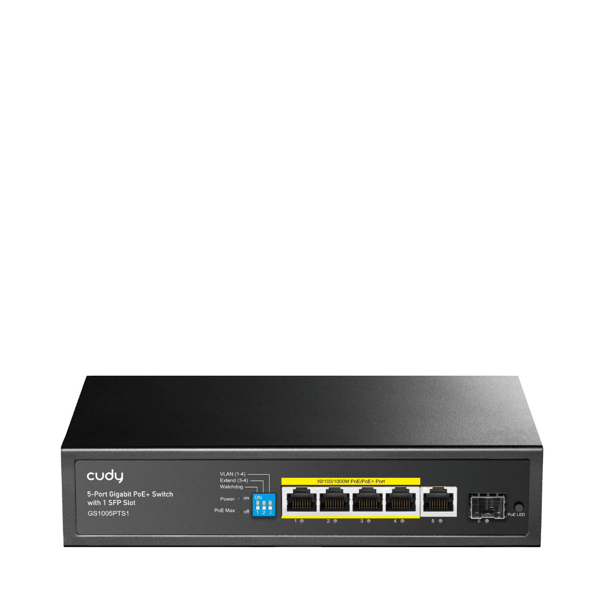 Cudy IG1005EPS1 - 5 Port Gigabit Endüstriyel PoE+ Switch
