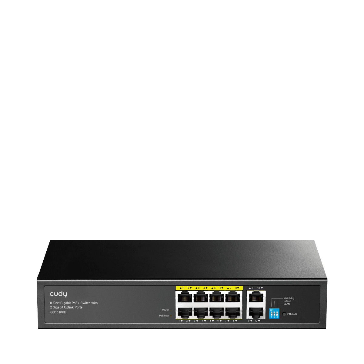 Cudy GS1010PE - 8 Port Gigabit PoE+ Switch 120W