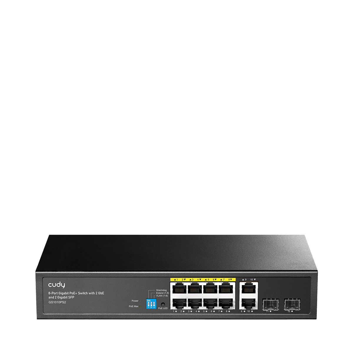 Cudy GS1010PS2 - 8 Port Gigabit PoE+ Switch 120W — 1