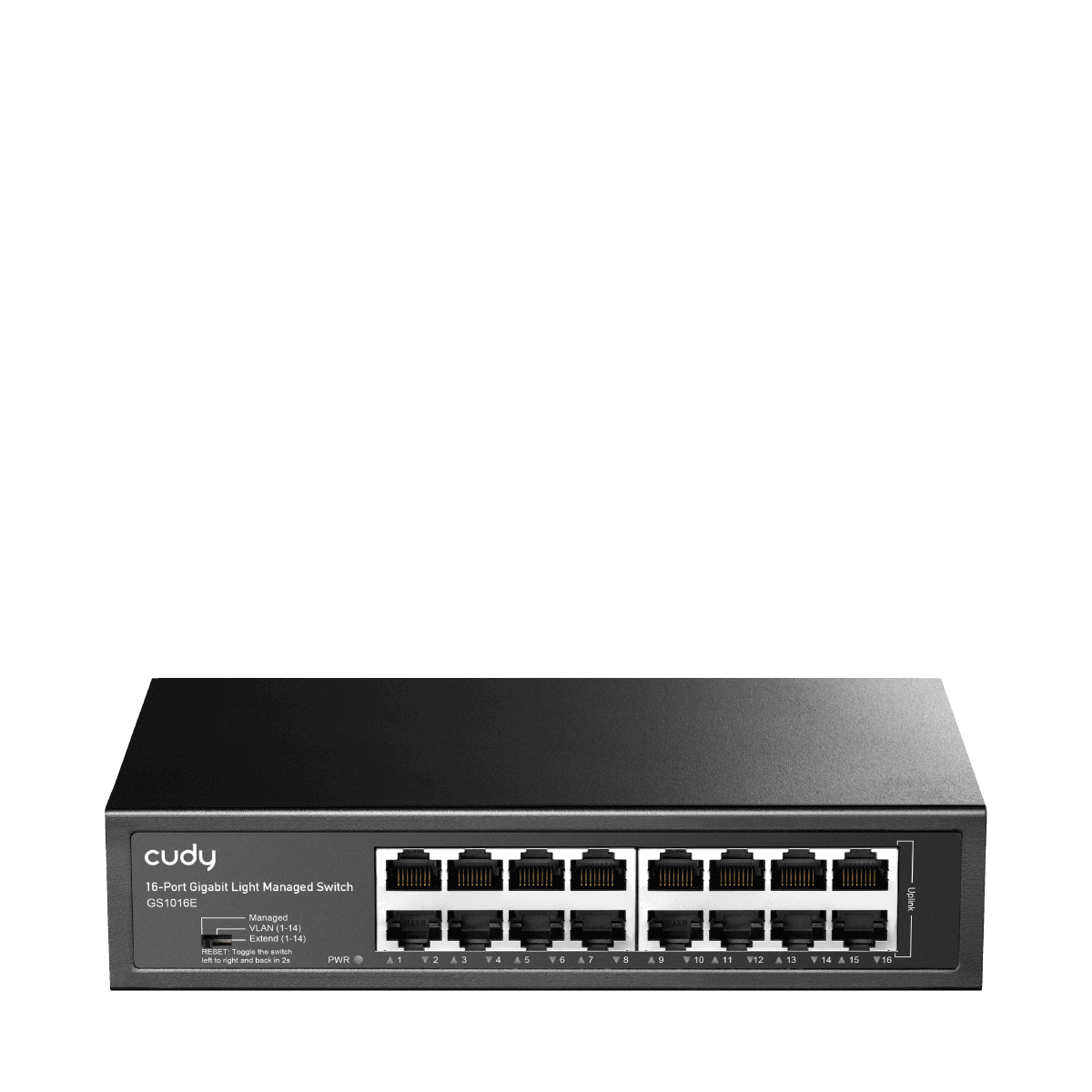 CUDY GS1016 - 16-Port Gigabit Metal Switch