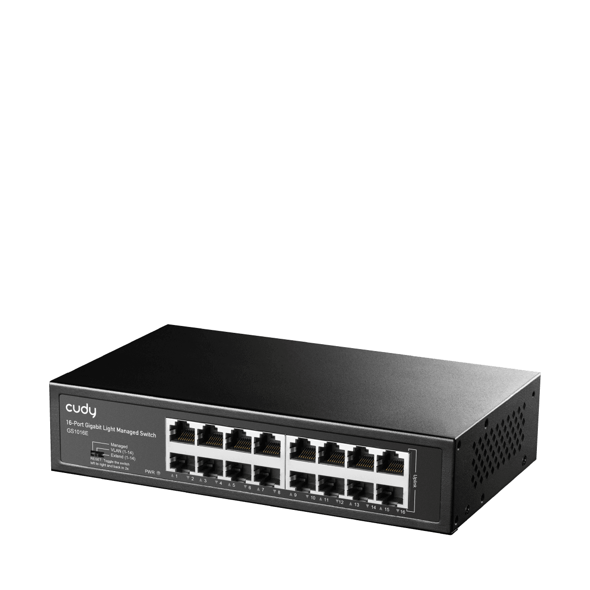 Cudy GS1016E - 16 Port Gigabit Hafif Yönetilebilir Switch — 2
