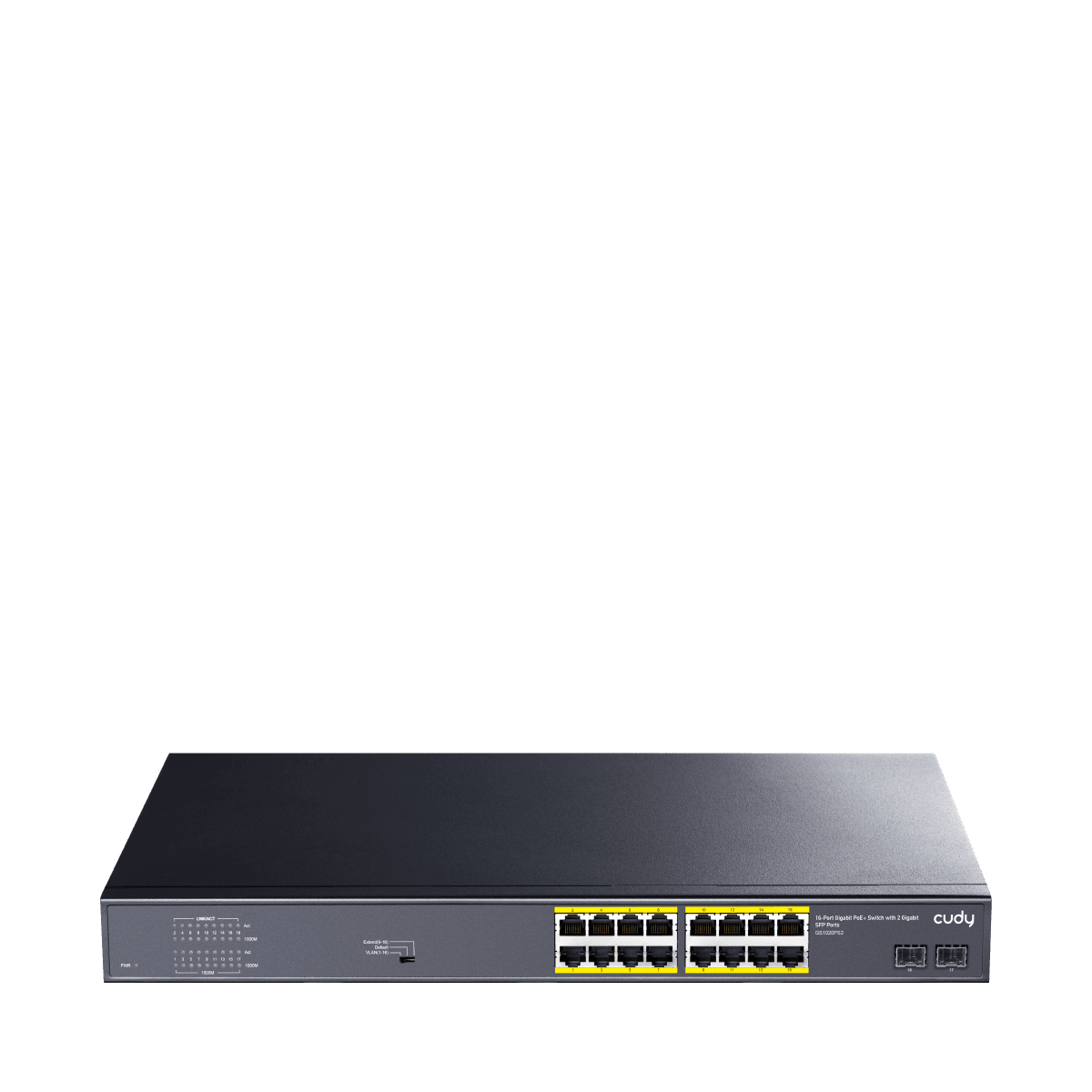Cudy GS1020PS2 - 16 Port Gigabit PoE+ Switch 200W