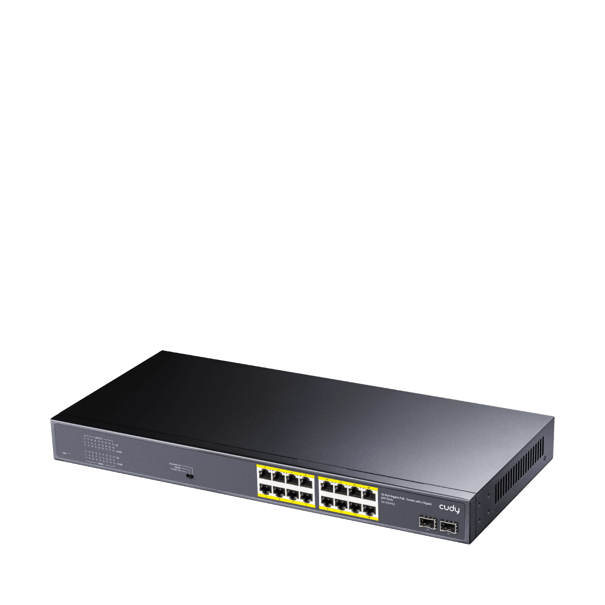 Cudy GS1020PS2 - 16-Port Gigabit PoE+ Switch with 2 SFP 200W — 2
