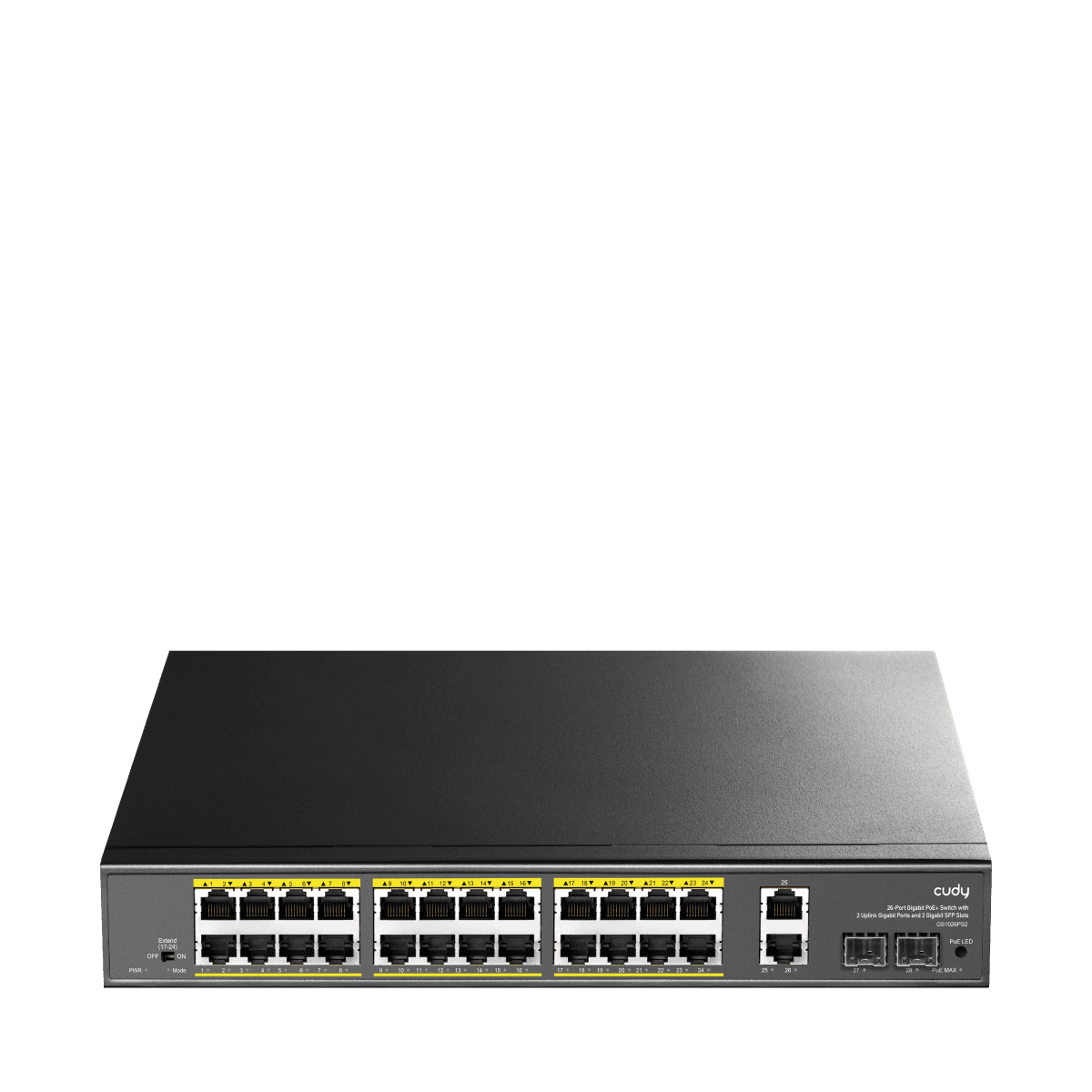 Cudy GS1026PS2 - 24 Port Gigabit PoE+ Switch 300W