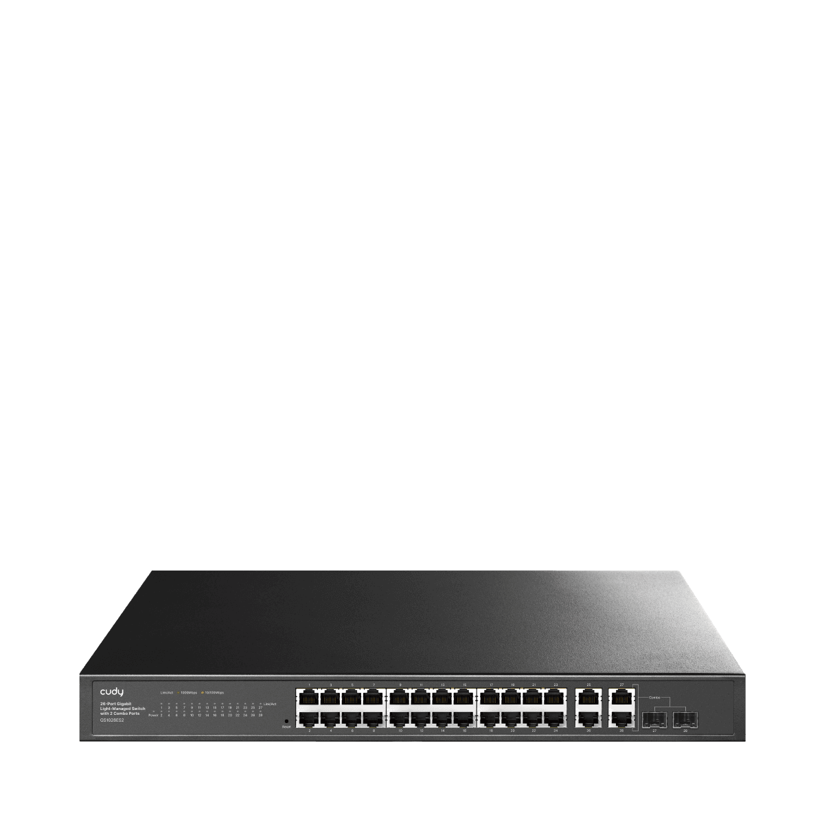 Cudy GS1028ES2 - 26 Port Gigabit Hafif Yönetilebilir Switch