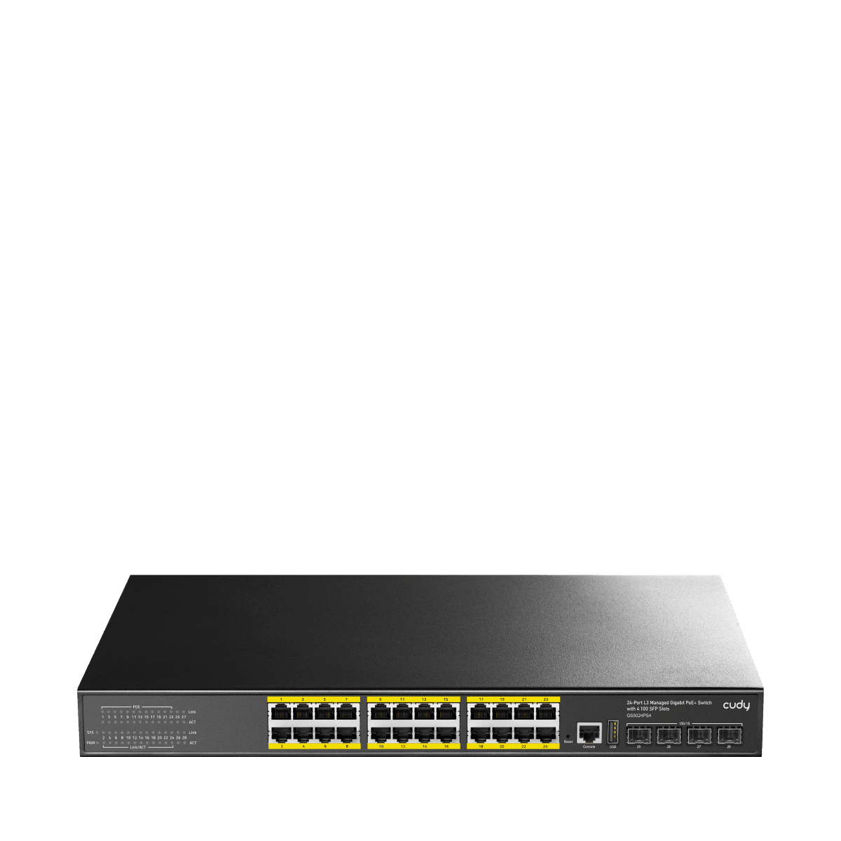 Cudy GS5024S4 - 24 Port Gigabit Layer 3 Yönetilebilir Switch