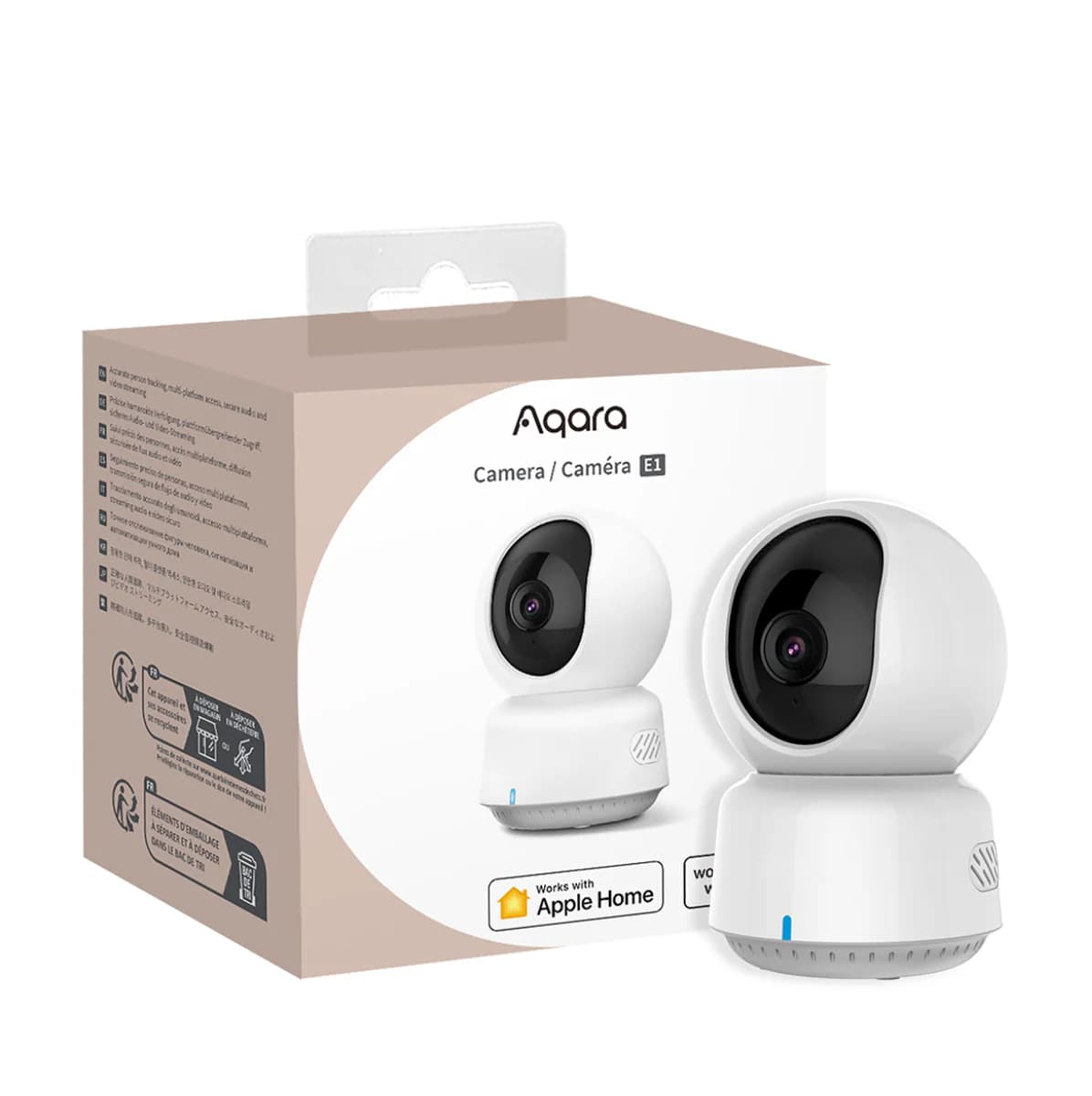AQARA Camera E1 CH-C01E 2K İç Mekan Güvenlik Kamerası — 1