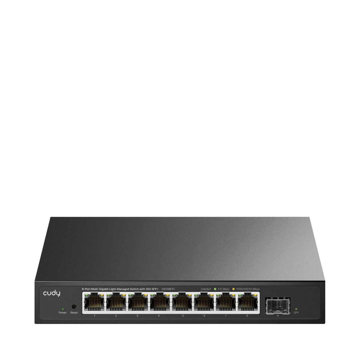 Cudy HS108ES1 - 8 Port 2.5G Multi-Gigabit Light Managed Switch 10G