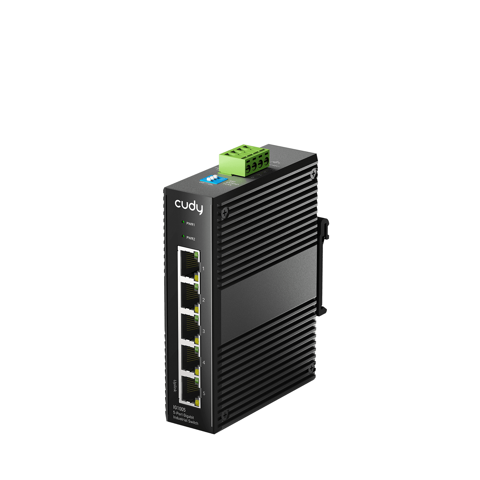 Cudy IG1005 - 5 Port Gigabit Endüstriyel Switch