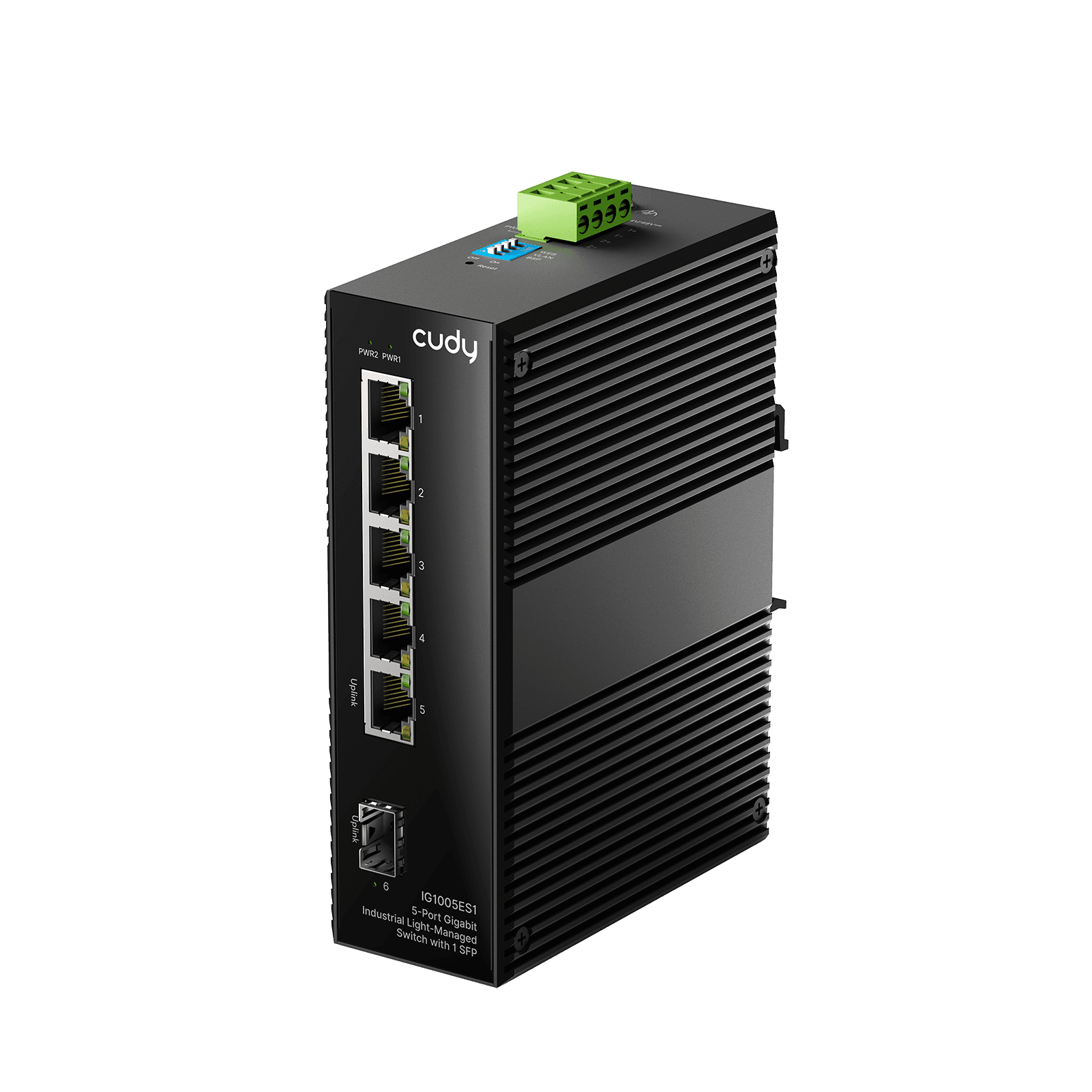 Cudy IG1005ES1 - 5 Port Gigabit Endüstriyel Light Managed Switch
