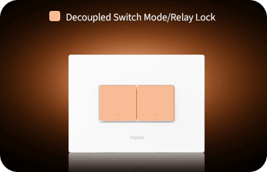AQARA Light Switch H2 Horizontal WS-K13D 2-Gang 2-Channel Smart Switch — 3