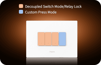 Aqara Light Switch H2 Horizontal WS-K14D 4 Tuş 3 Kanal Akıllı Anahtar — 3