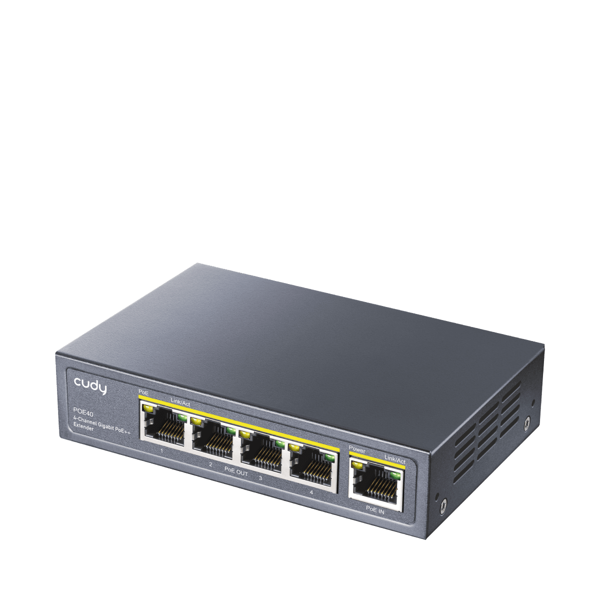 Cudy POE40 - 4-Channel Gigabit PoE++ Extender — 2