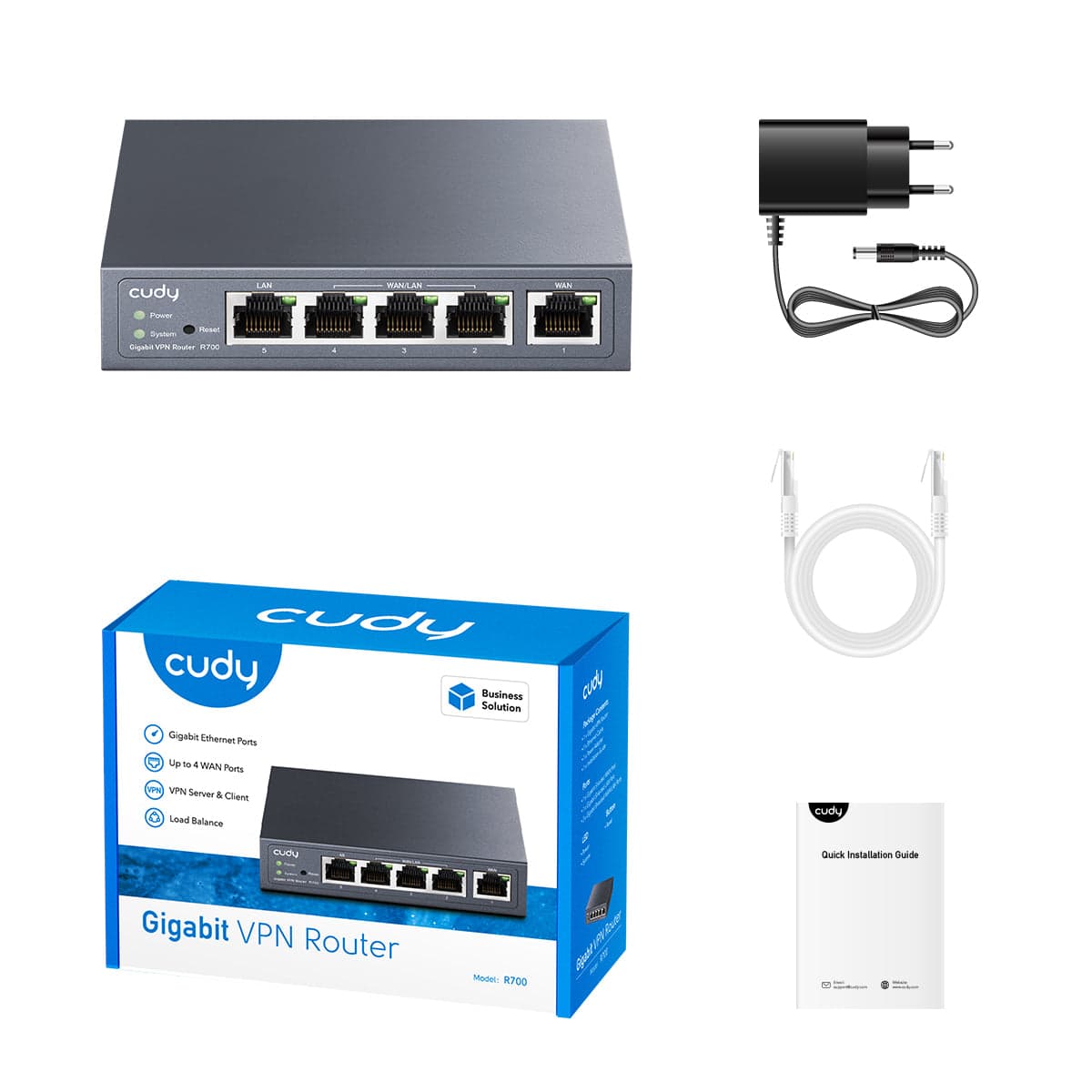 Cudy R700 Gigabit Multi-WAN VPN Router — 6