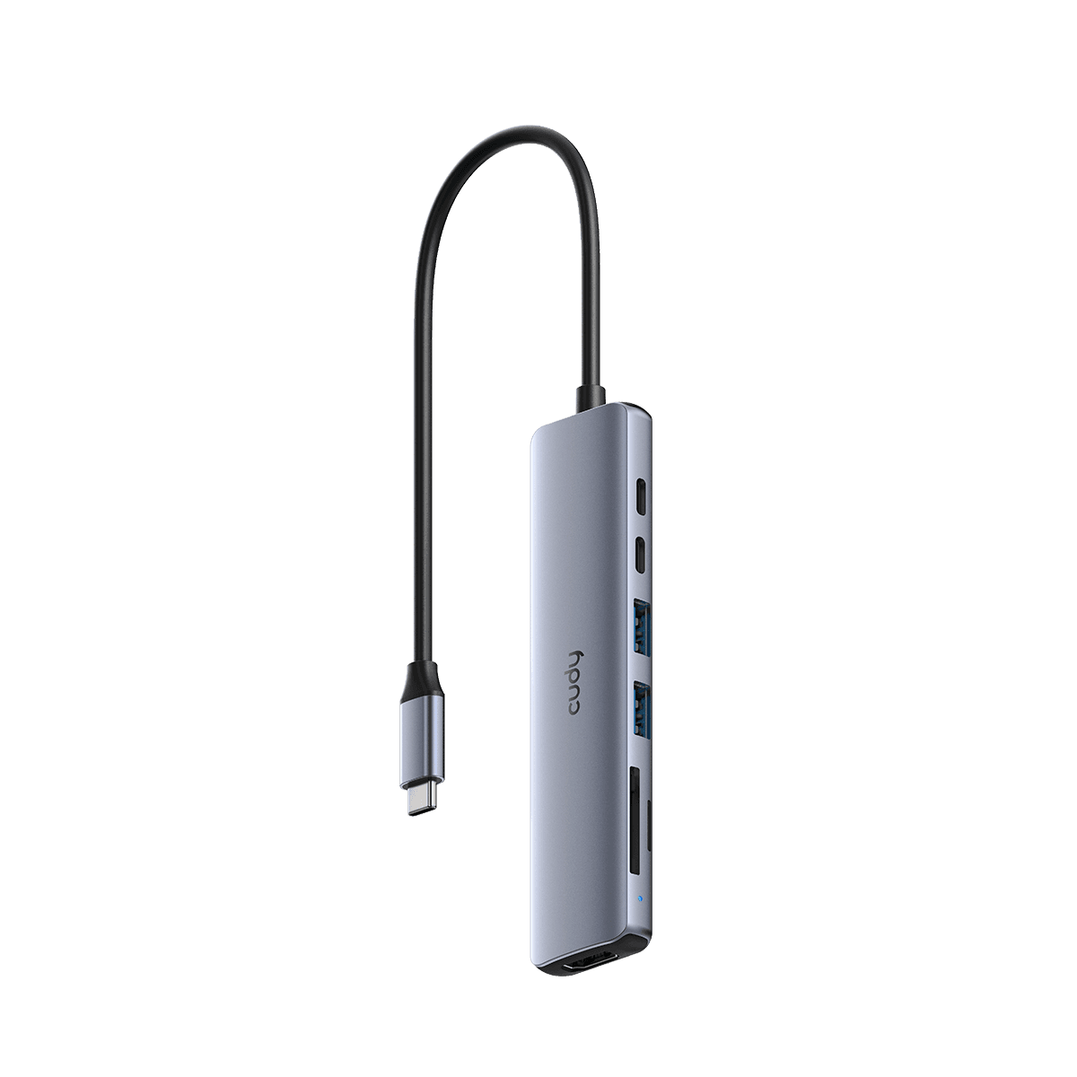 Cudy UH407 - 7'si 1 Arada USB-C Hub 4K HDMI