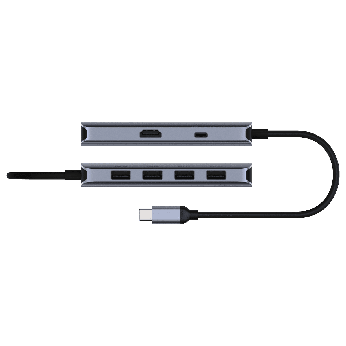 Cudy UH500 - 6-IN-1 USB-C Hub 4K HDMI Çoklayıcı — 3