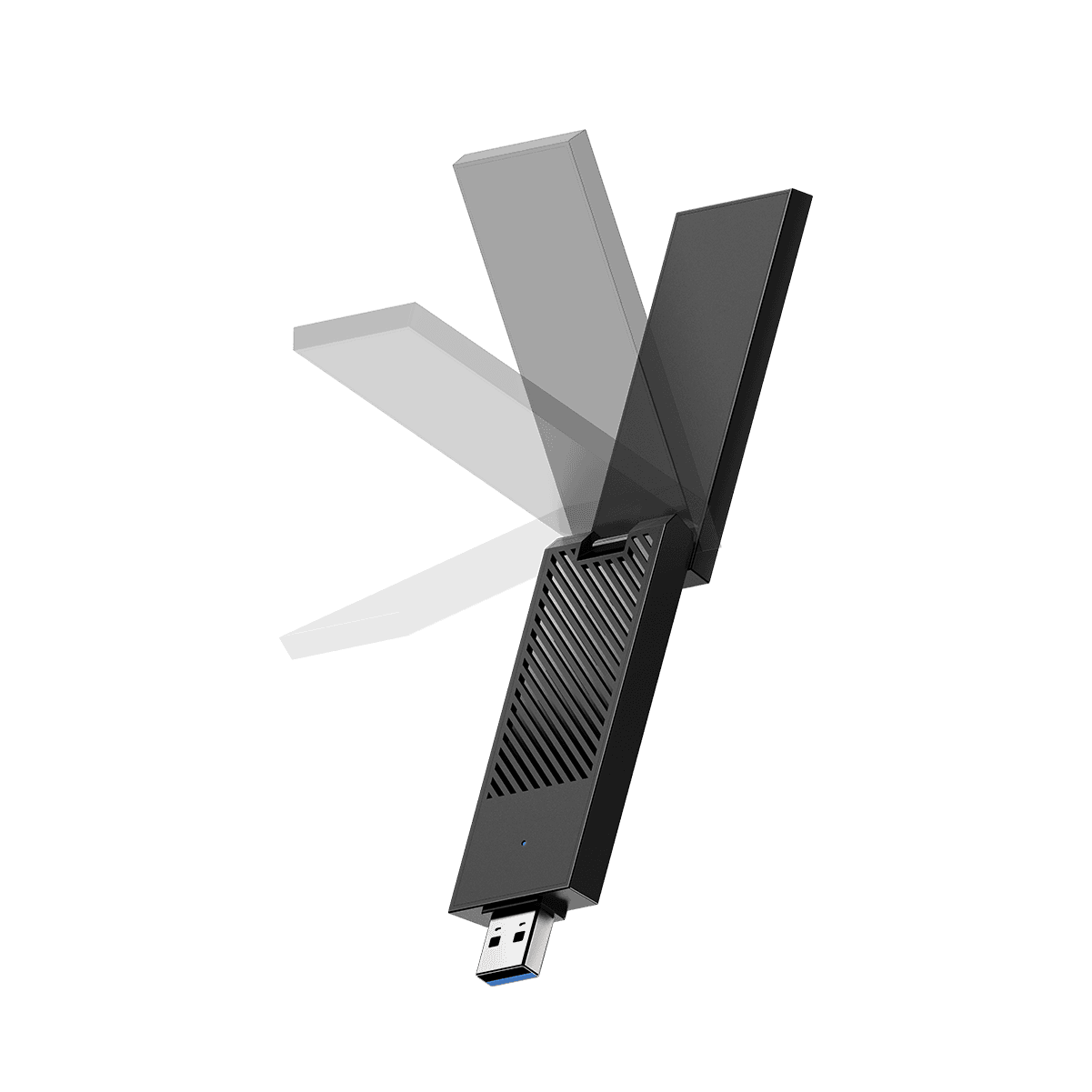 Cudy WU6500 BE6500 Tri-Band Wi-Fi 7 USB 3.0 Adaptör — 3