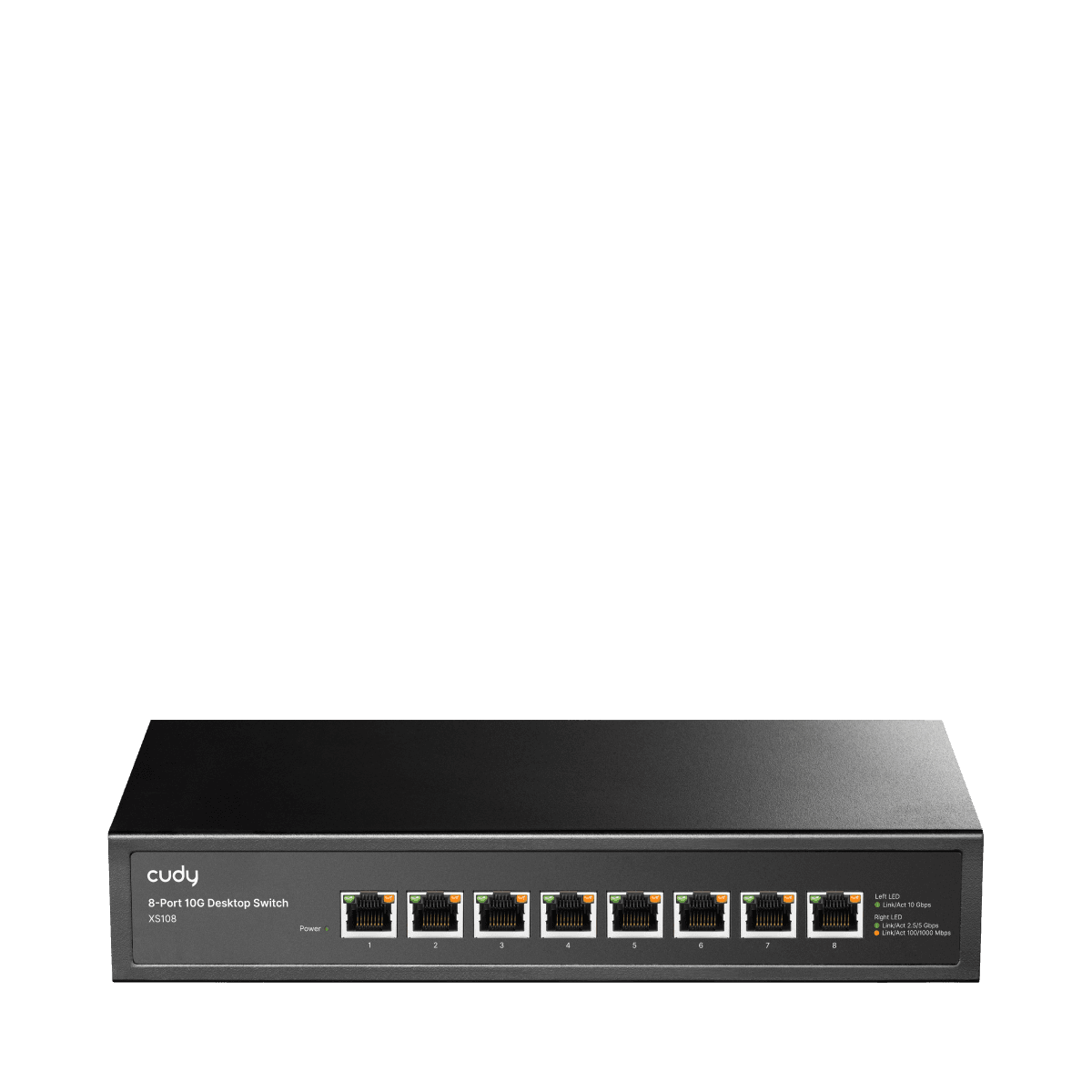 Cudy XS108 - 8 Port 10G Masaüstü Switch