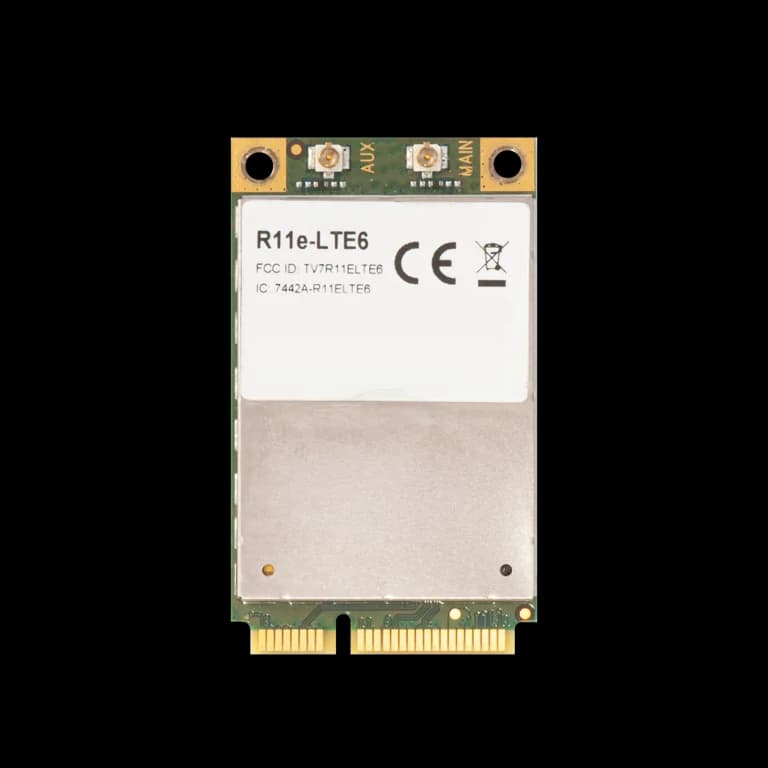 MikroTik R11e-LTE6 LTE Cat6 miniPCI-e Modül