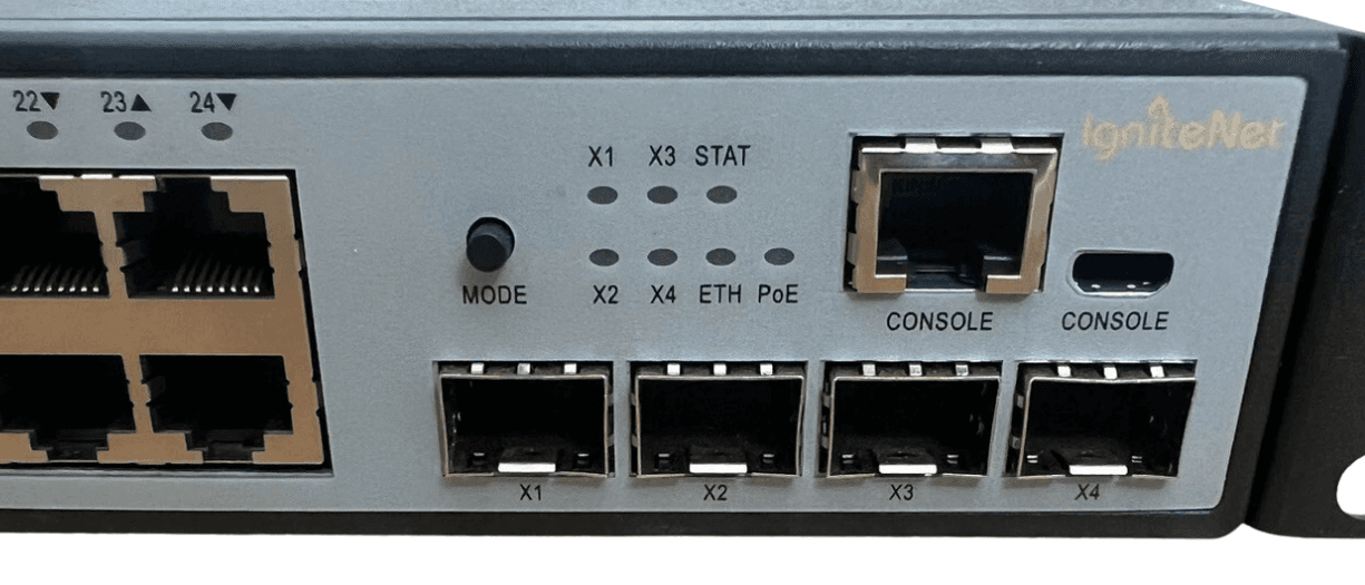 IgniteNet FNS-PoE-24 L2 Yönetilebilir PoE Switch — 2