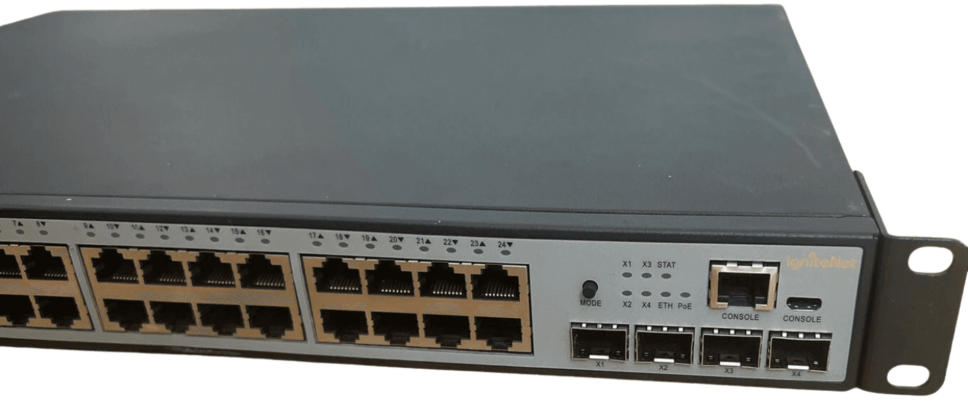 IgniteNet FNS-PoE-24 L2 Yönetilebilir PoE Switch — 4