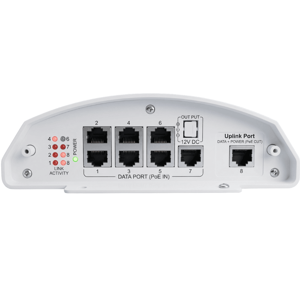 PN-LINK 8 Port PoE+ Gigabit Yönetimsiz Switch — 1