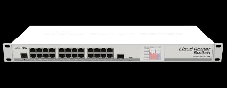 MikroTik CRS125-24G-1S-RM Cloud Router Switch 24 Port Gigabit