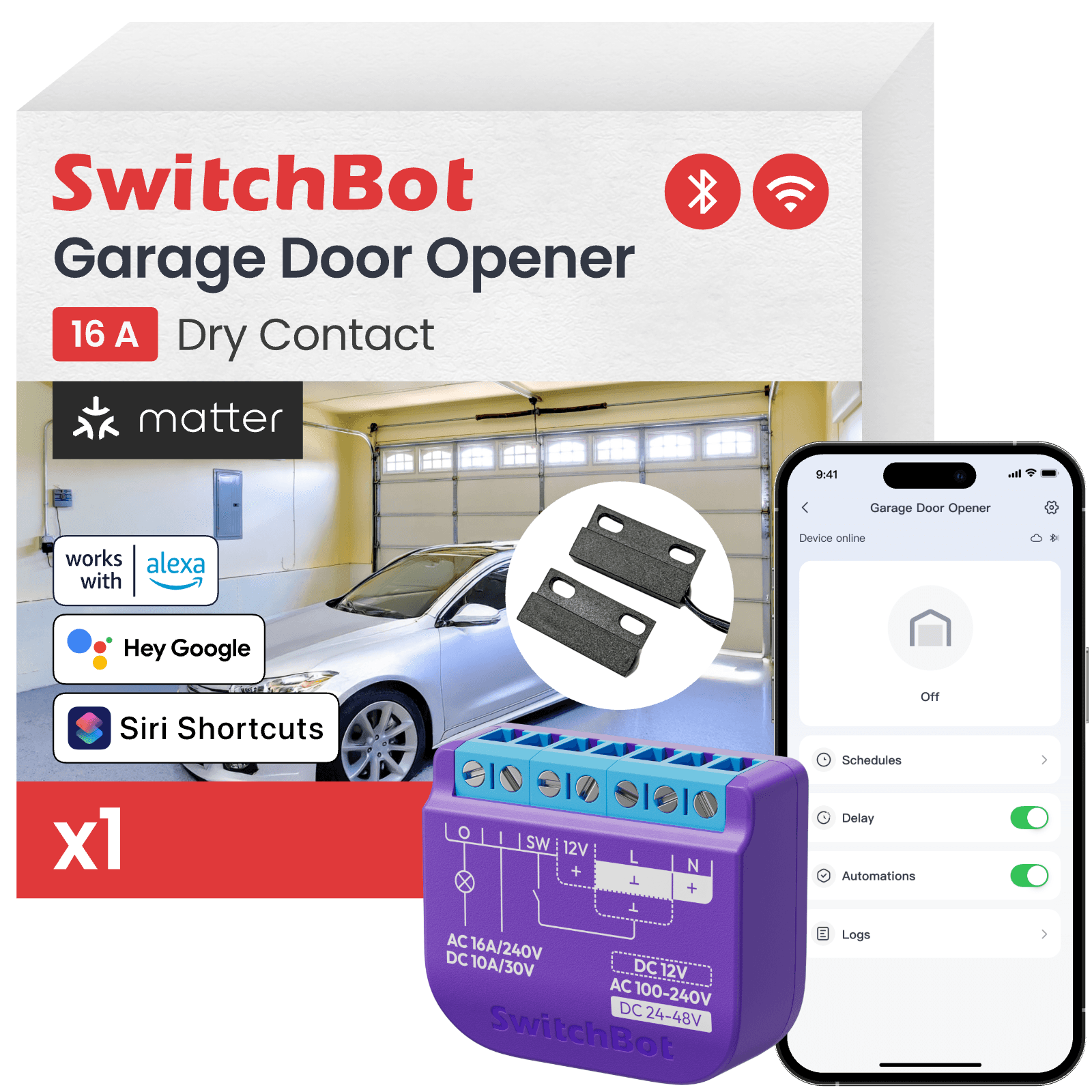 SwitchBot Garage Door Opener (W5502330) — 1