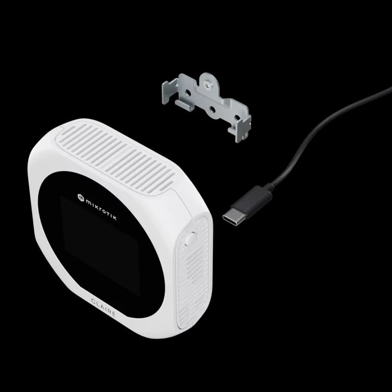MikroTik CLAIRÉ E-Ink Air Quality Monitor IAQM-THC2PV-W — 7