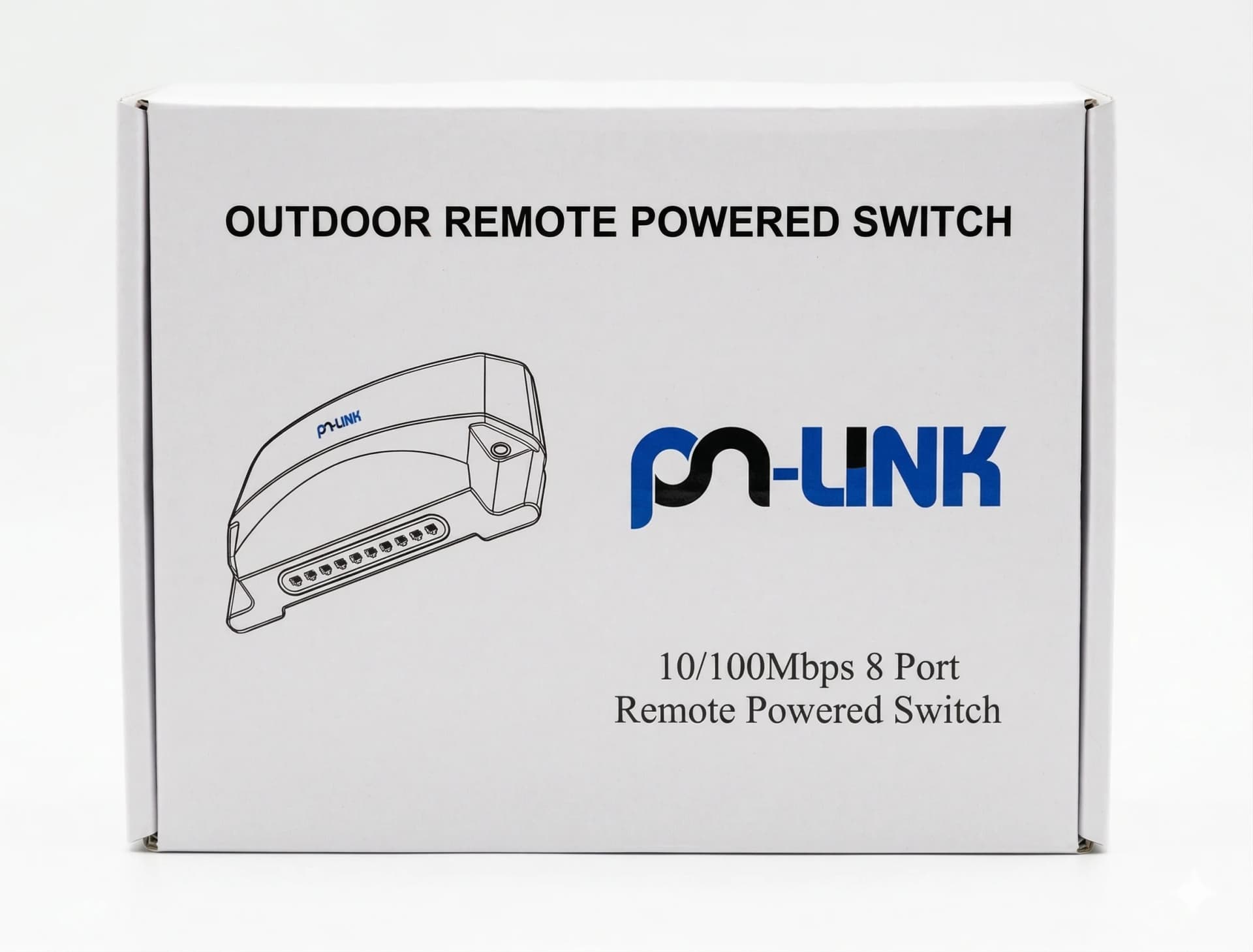 PN-LINK 8 Port PoE+ Gigabit Yönetimsiz Switch — 2