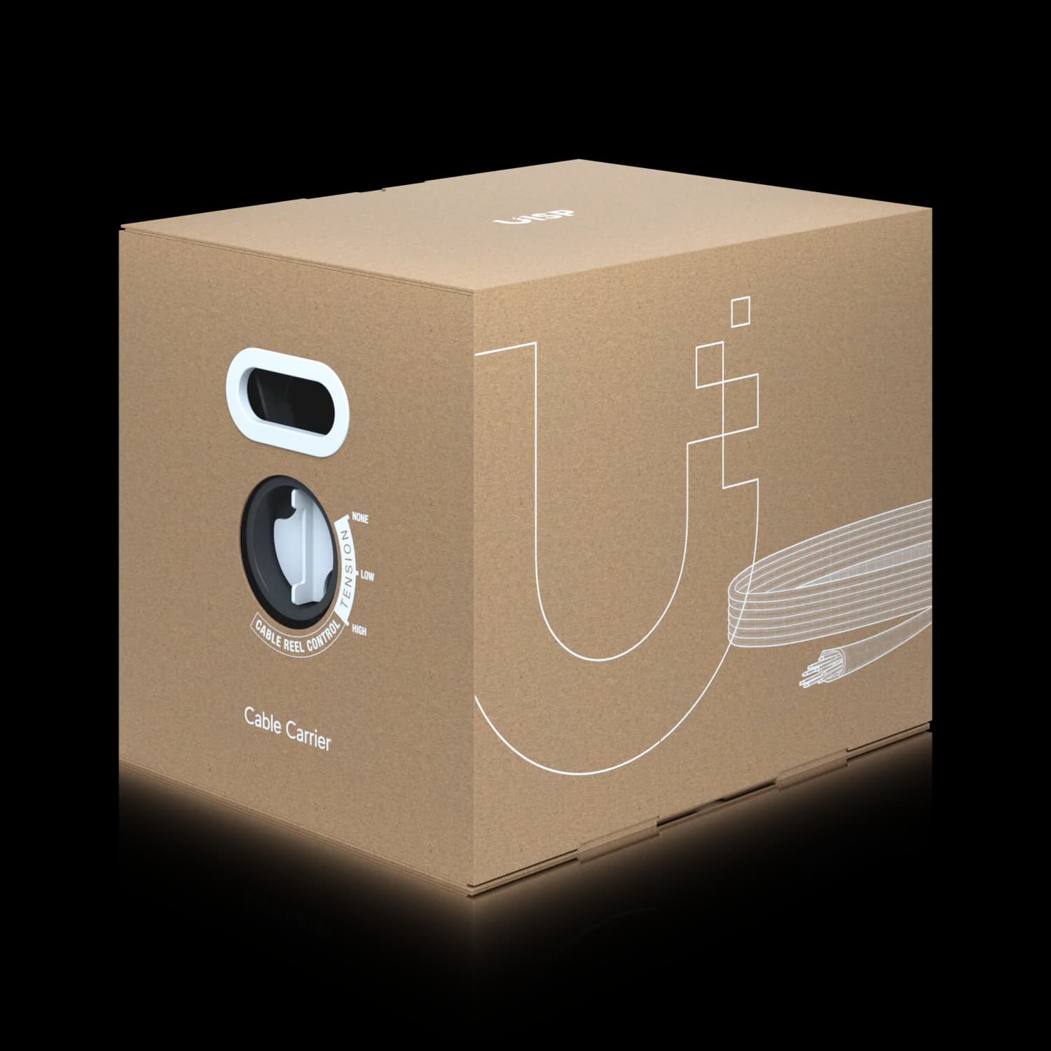 Ubiquiti TC-CARRIER Cat5e Shielded Outdoor Kablo 305m — 1