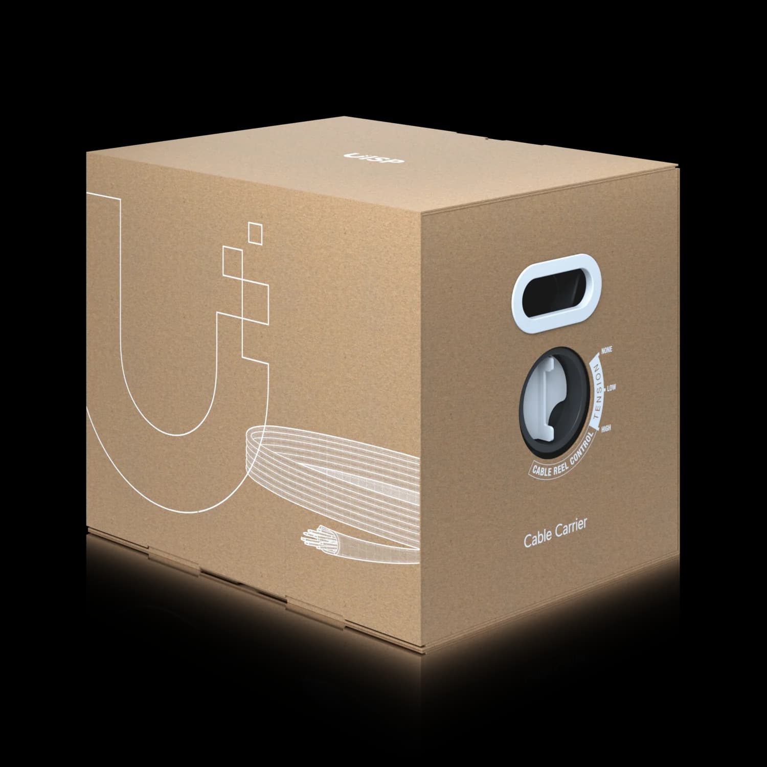 Ubiquiti TC-CARRIER Cat5e Shielded Outdoor Kablo 305m — 3